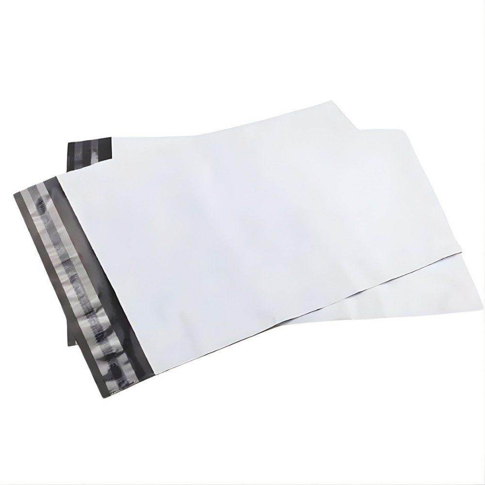 Set 100 Pungi Curierat Autoadezive pentru Ambalare Colete, Rezistente la Transport, Grosime 50 Microni, Alb la Exterior si Negru la Interior, 500 x 700 x 40 mm [5]