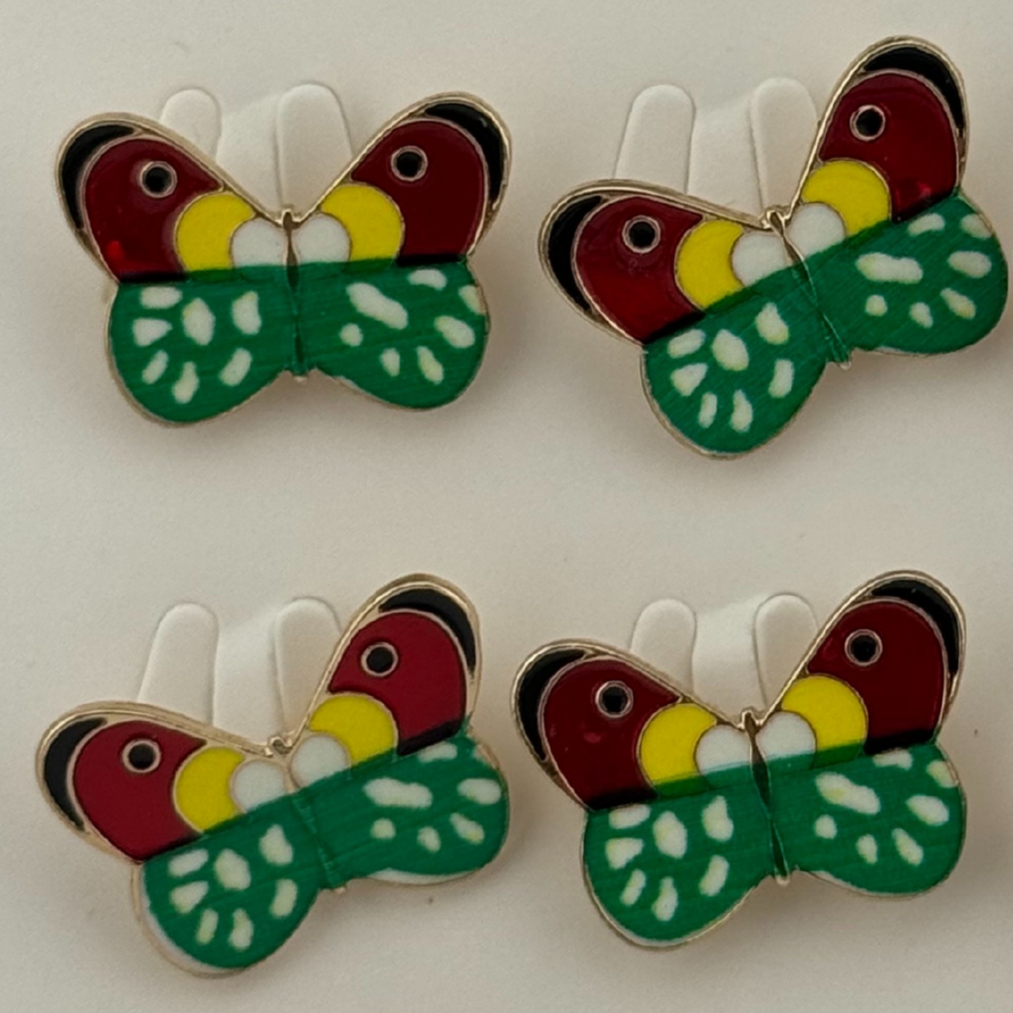 Set 12 Brose Martisor pentru Copii, Jolie, Model Fluture, Multicolor [2]