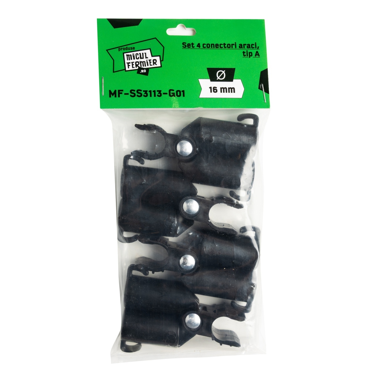  Araci - Set 4 conectori araci Micul Fermier tip A Ø16mm