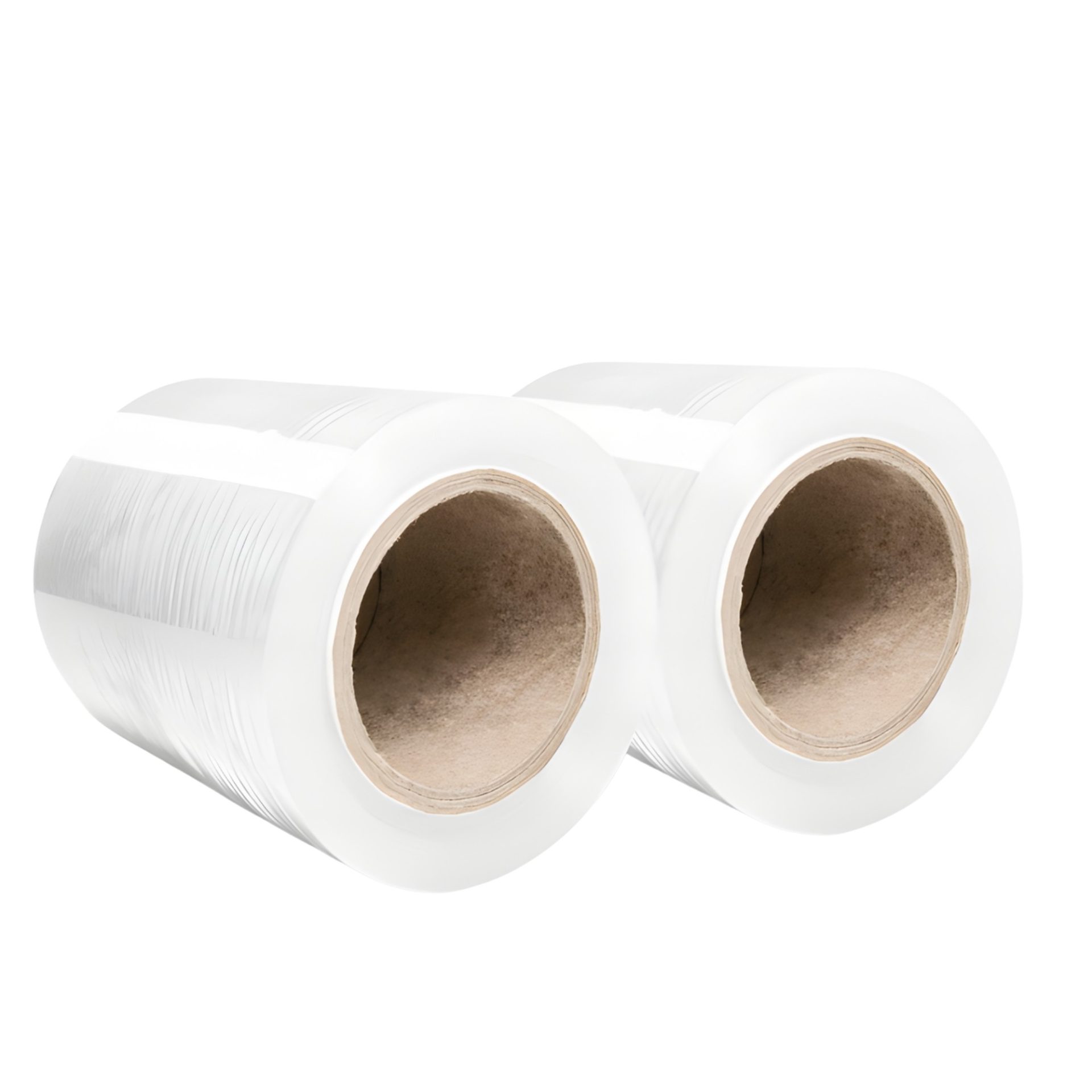 Set 6 Mini Role Folie Stretch Manuala pentru Ambalare, Impachetare si Fixare Produse, Utilizare Depozit si Transport, 12.5 cm, 0.38 kg pe Rola, Transparent [10]