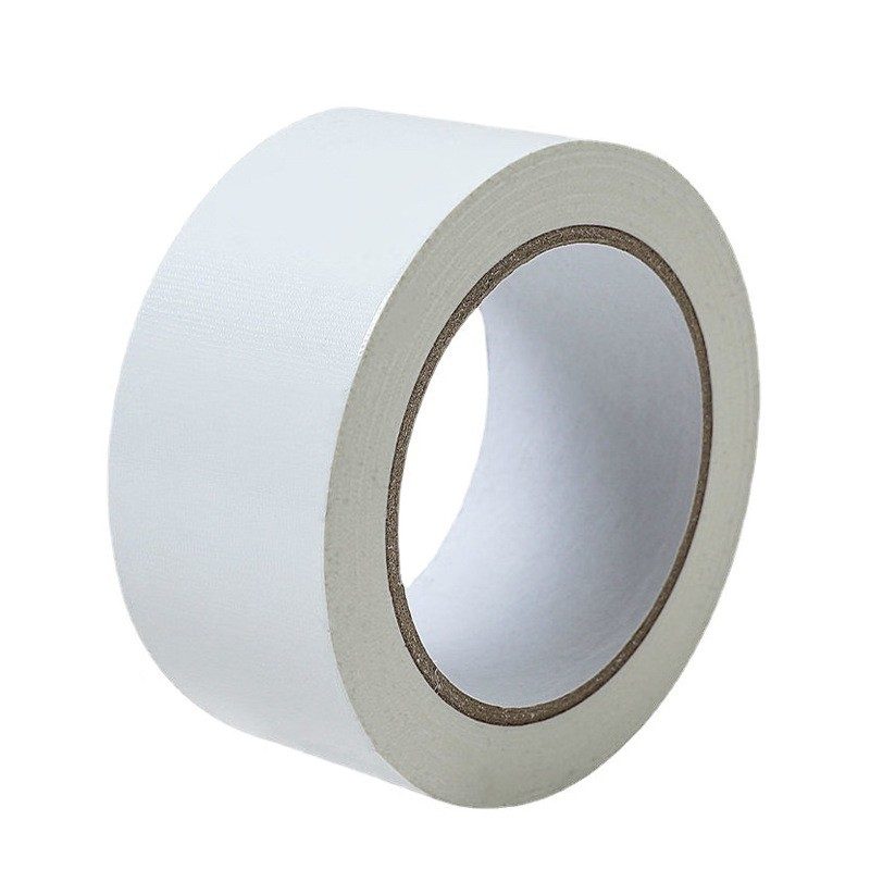 Set 6 Role Banda Adeziva pentru Ambalare si Sigilare Colete, Low Noise, Adeziv Acrilic, Derulare Silentioasa, Aderenta Ridicata, 5 cm x 66 m, Alb [1]