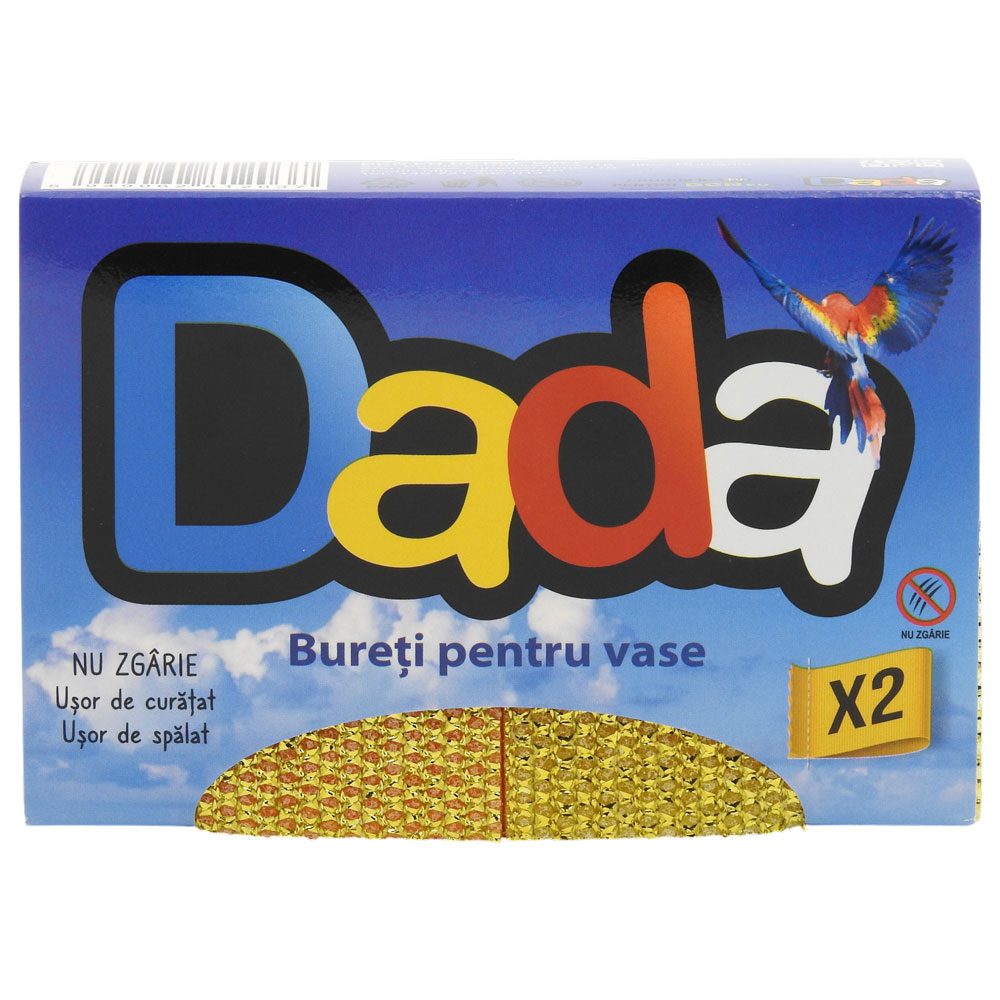 Detergenți și soluții de curățenie - Set, Dada Burete Vase Lurex 2 buc /