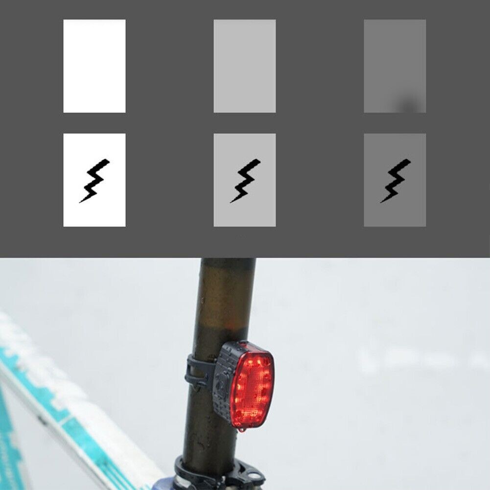 Set far si stop spate LED bicicleta, Flippy, incarcare USB, rezistent la apa, 4 moduri de luminare, Plastic, Alb/Rosu, 10x6x4 cm [2]