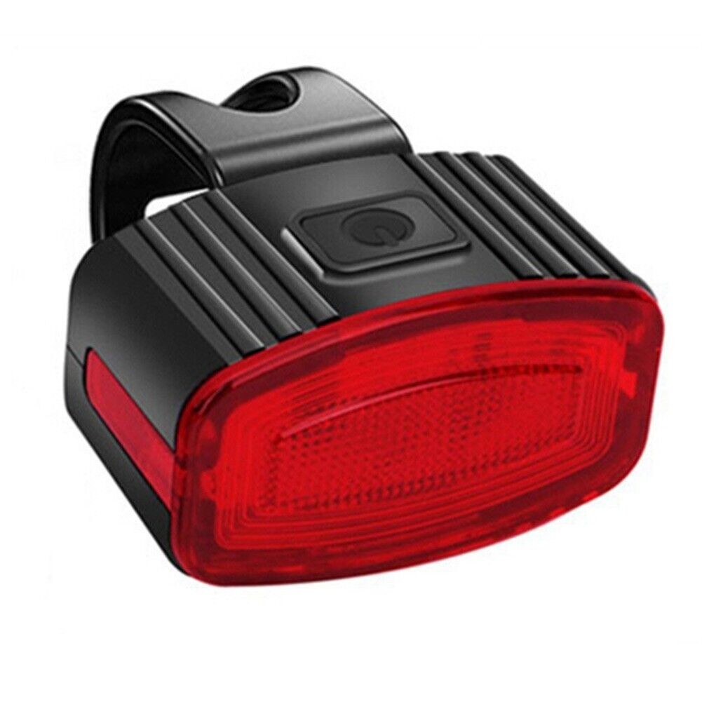 Set far si stop spate LED bicicleta, Flippy, incarcare USB, rezistent la apa, 4 moduri de luminare, Plastic, Alb/Rosu, 10x6x4 cm [6]