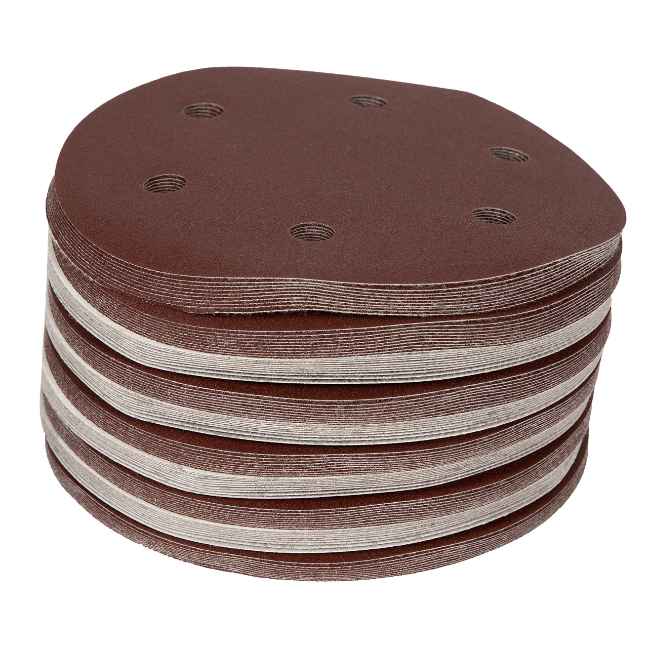 Constructii  - Set hartie abraziva 215mm P180 6 gauri, slefuitor