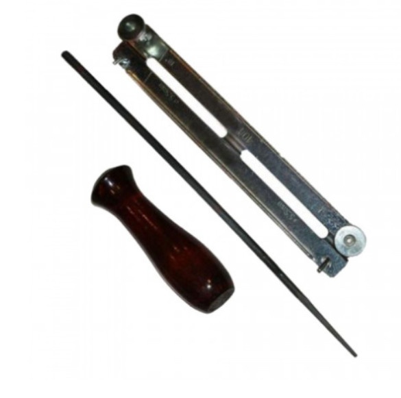Accesorii pentru drujbe - modele suplimentare - Set pila lant drujba cu suport 5/32"(4.0mm)*8"(L)