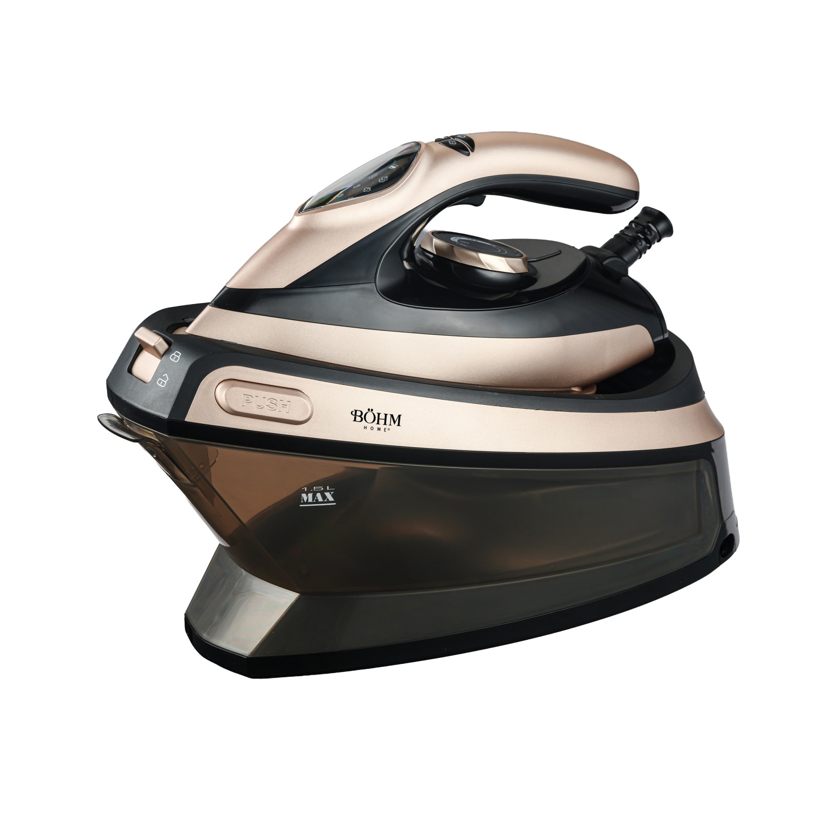 Aparate de călcat - Sistem de calcat cu abur BoHM Home BIG-2401BG, 2400W, rezervor 1500 ml, presiune 5.5 Bar