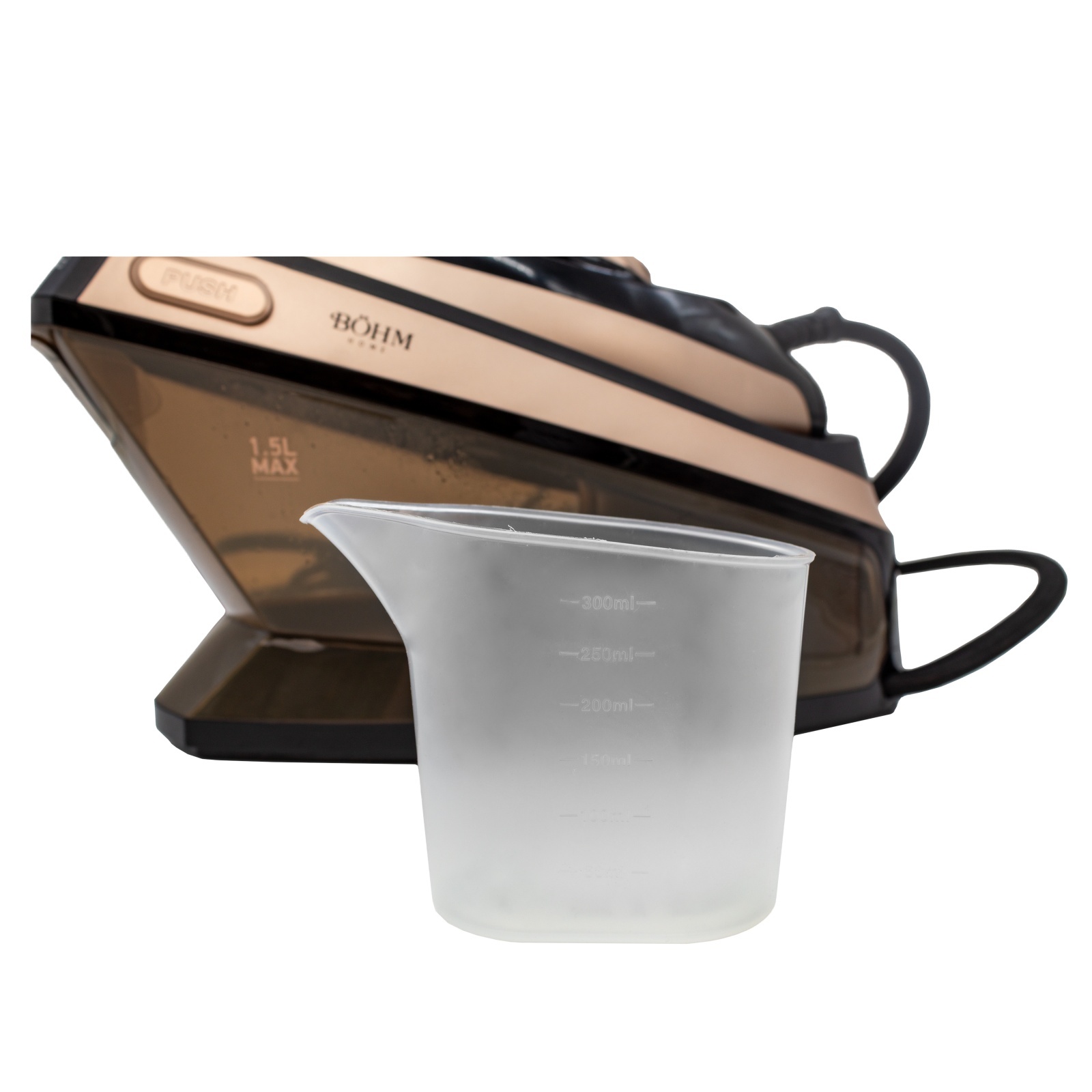Sistem de calcat cu abur BoHM Home BIG-2401BG, 2400W, rezervor 1500 ml, presiune 5.5 Bar [1]