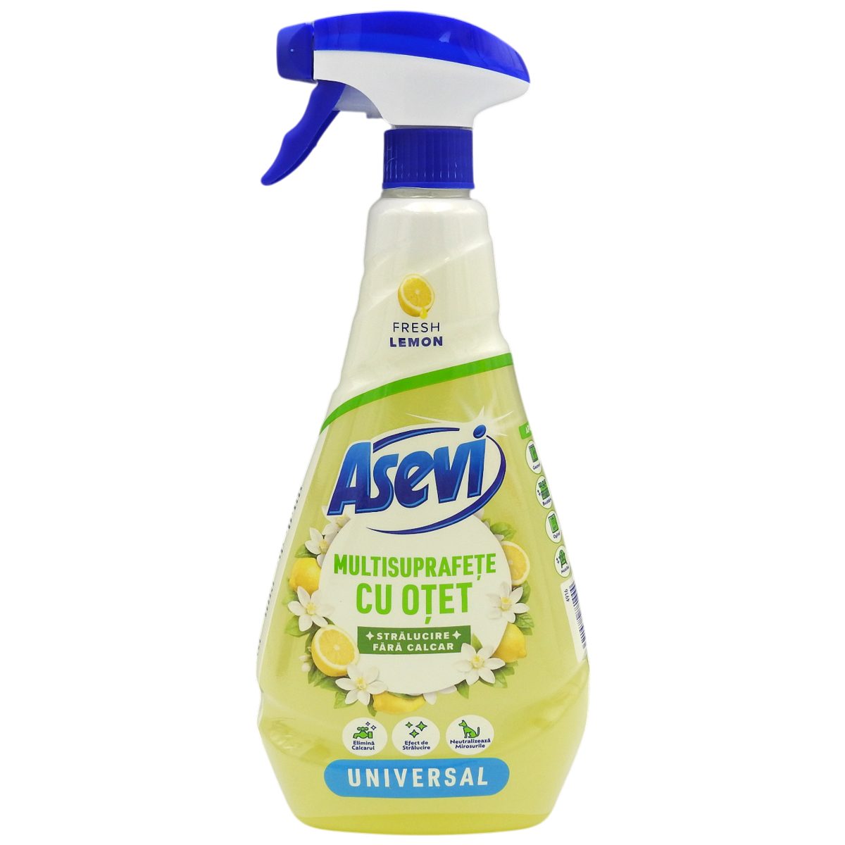 Detergenți și soluții de curățenie - Solutie, Asevi, Multisuprafete 750 ml cu Otet