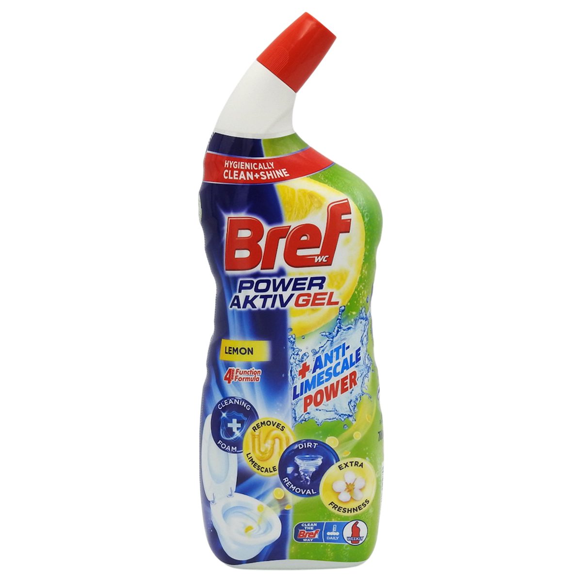 Detergenți și soluții de curățenie - Solutie, Bref, WC Lichid 700 ml Lemon Power