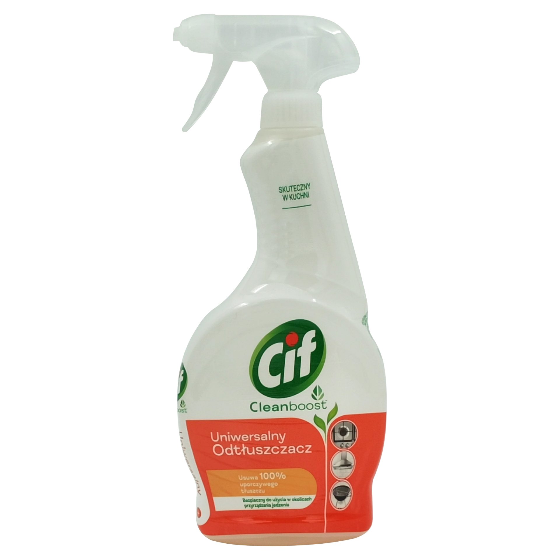 Detergenți și soluții de curățenie - Solutie, Cif, Degresant Spray 500 ml Cb Otet Bicarbonat