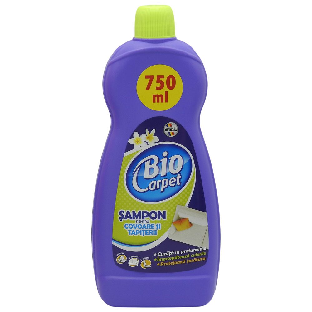 Detergenți și soluții de curățenie - Solutie pentru Covoare, Biocarpet, 750 ml