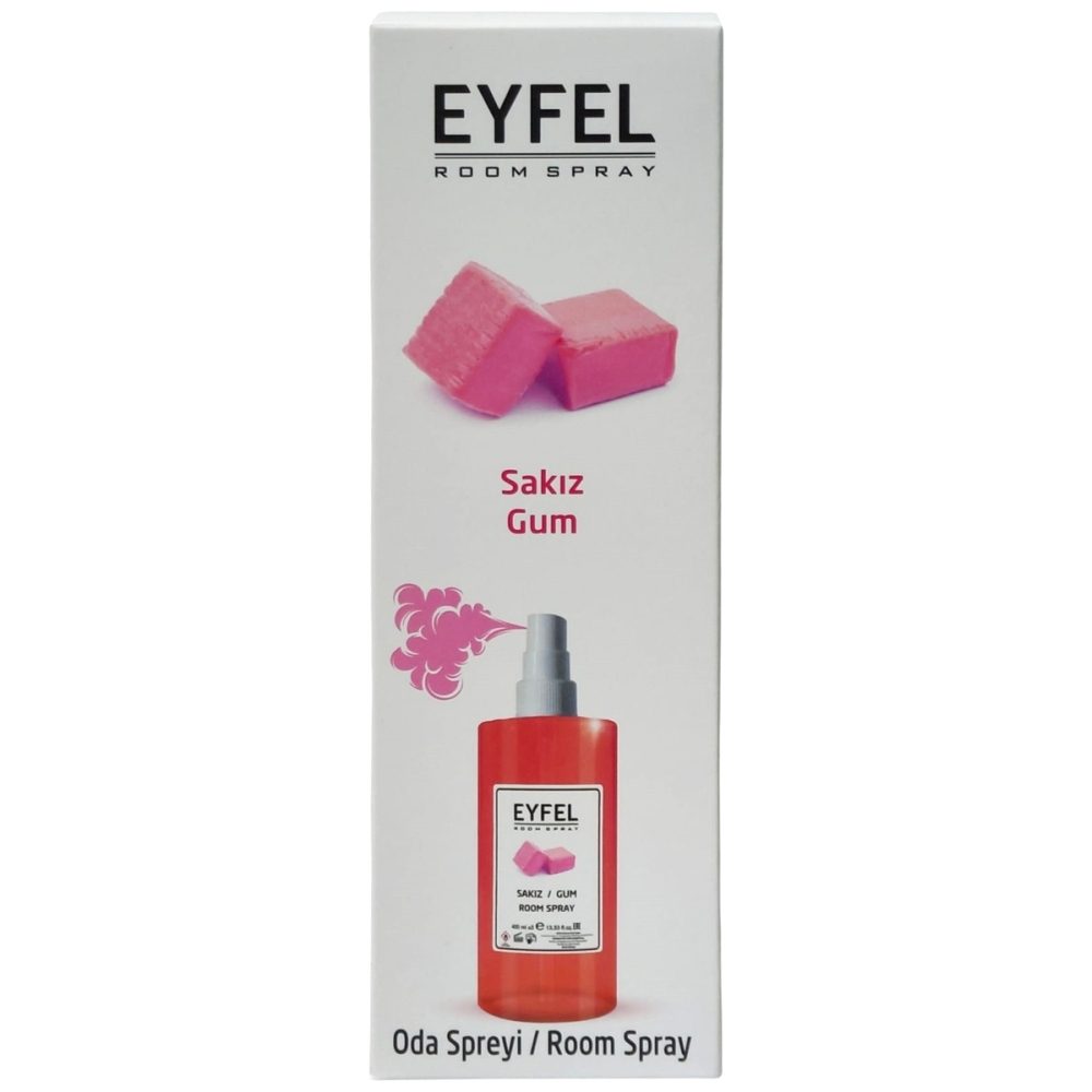 Detergenți și soluții de curățenie - Spray de Camera, Eyfel, 400 ml Guma