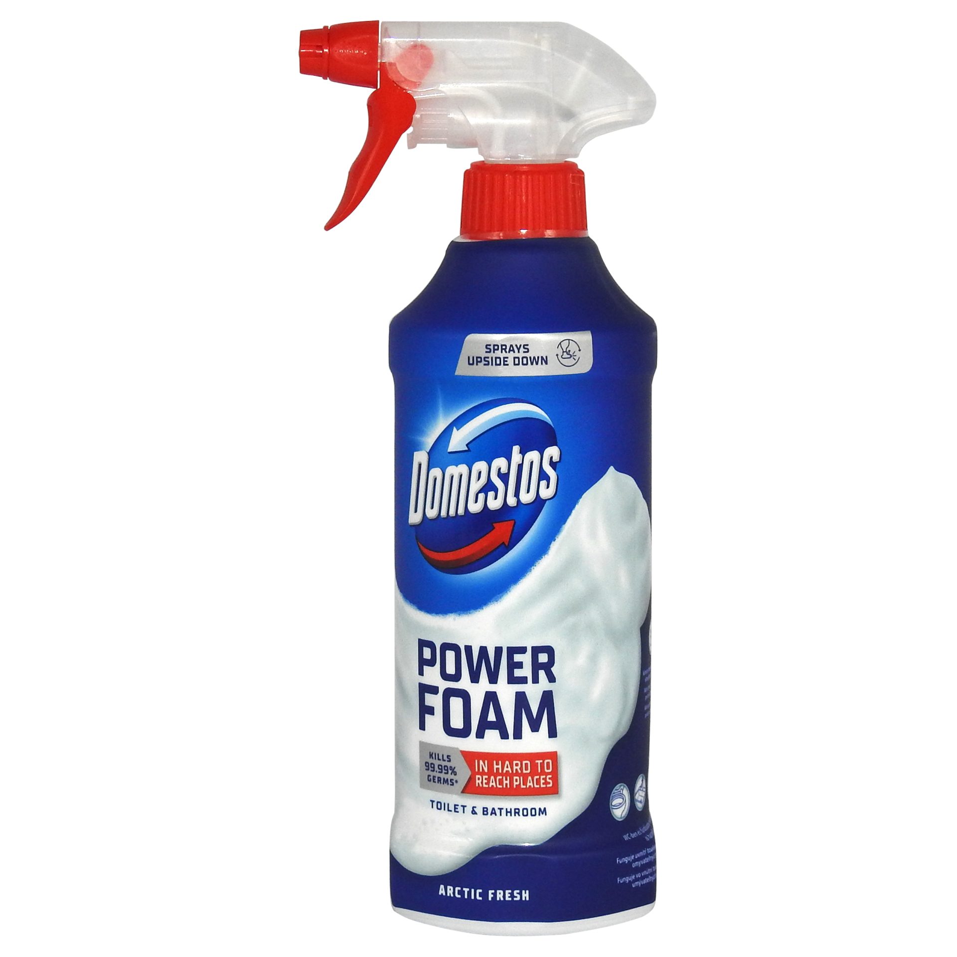 Detergenți și soluții de curățenie - Spray, Domestos, Spuma 435 ml Baie Briza Marii