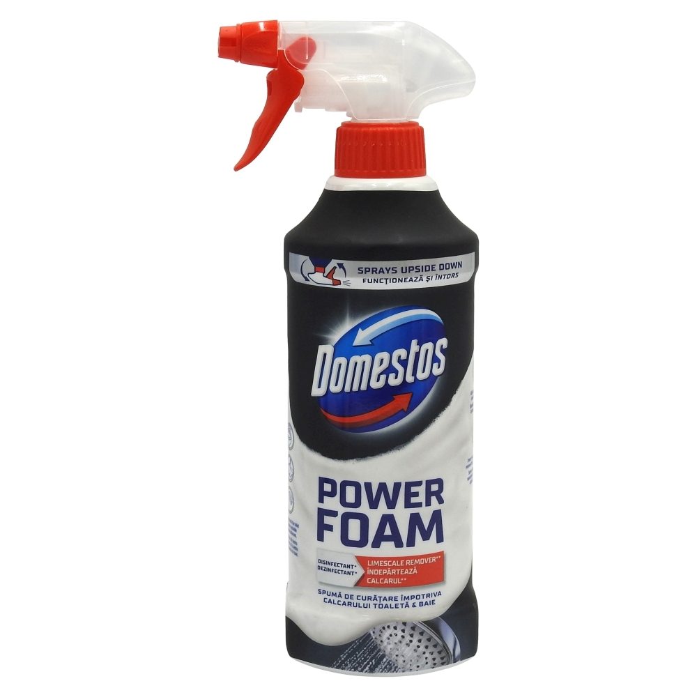 Detergenți și soluții de curățenie - Spray, Domestos, Spuma 435 ml Baie Calcar