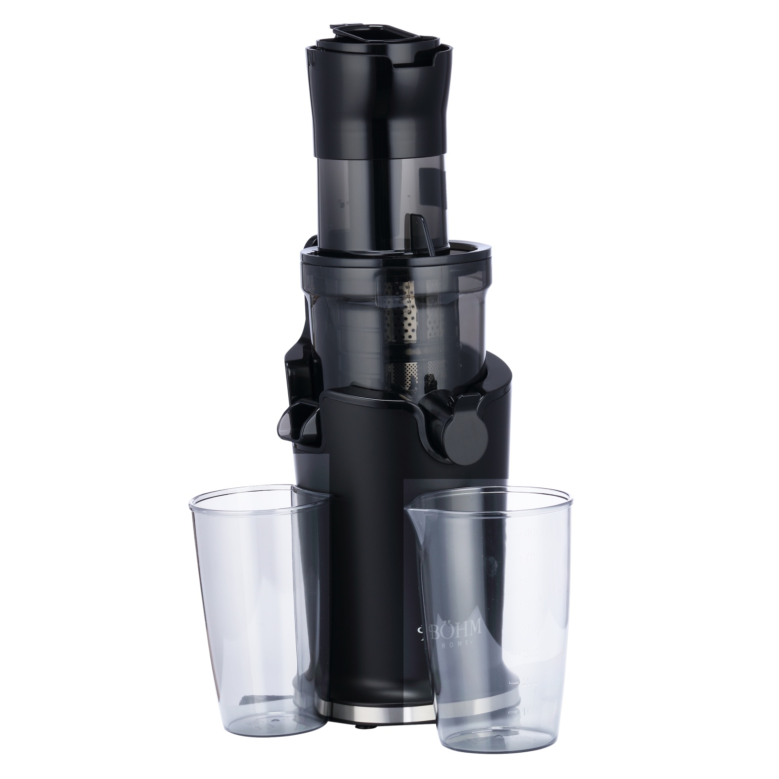Storcator cu presare la rece BoHM Home BJS-201B, 200W, tub alimentare o89 mm, recipient suc 800 ml [5]
