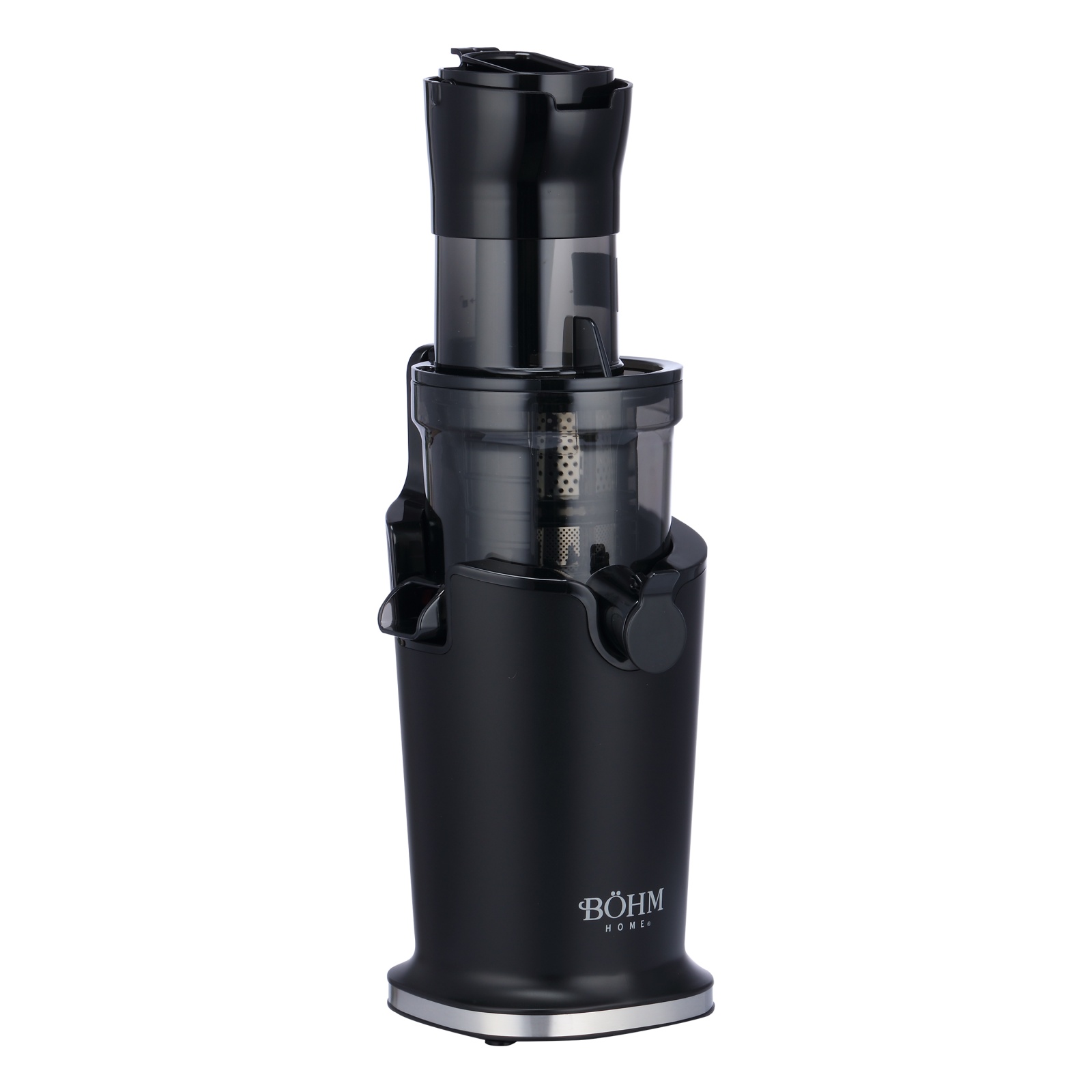Storcator cu presare la rece BoHM Home BJS-201B, 200W, tub alimentare o89 mm, recipient suc 800 ml [2]