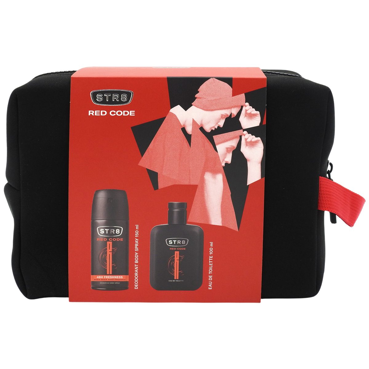 Parfumuri și deodorante - Str8 Borseta Cadou, EDT 100 ml, Deo150 ml Red Code