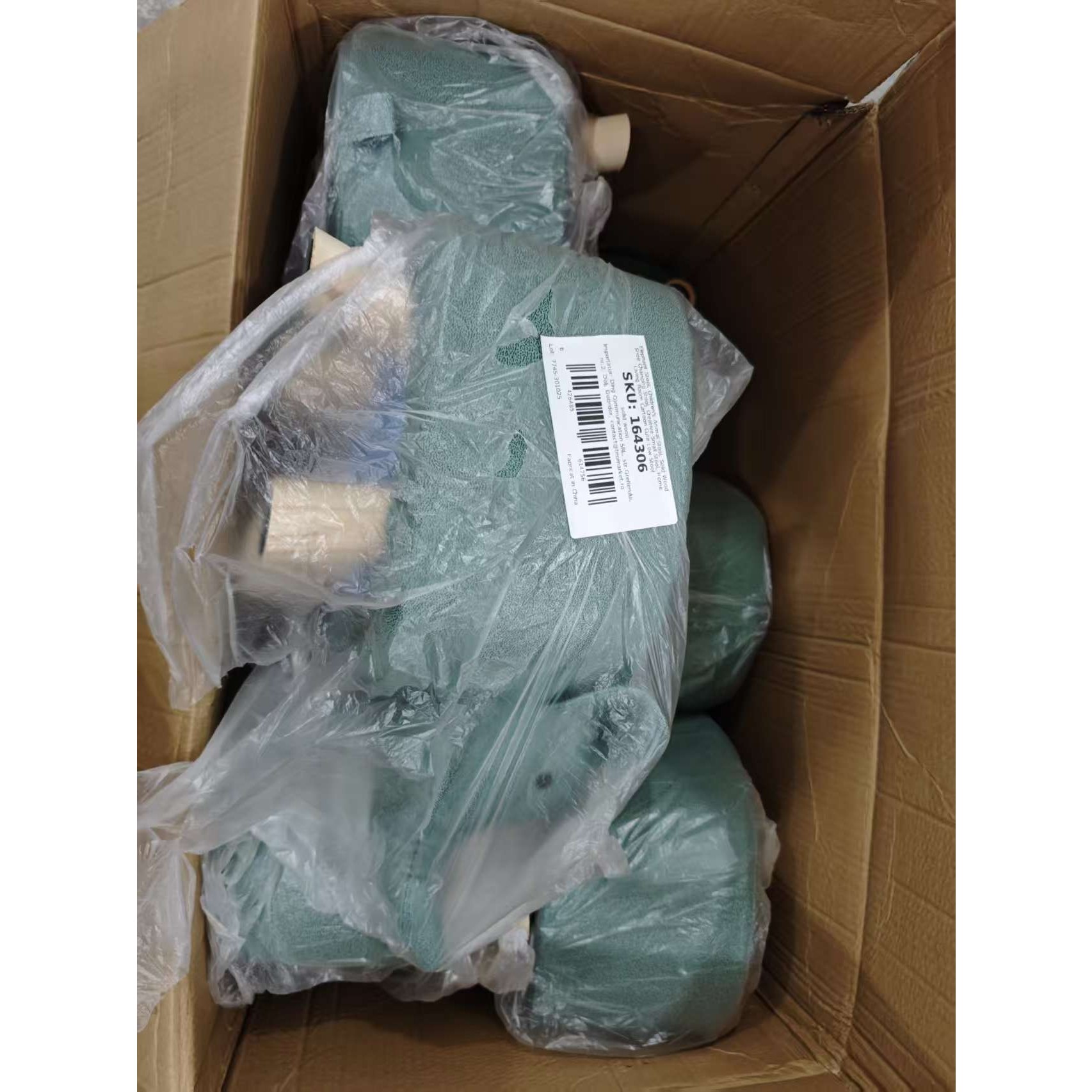 Taburet pentru Copii, Flippy, Scaun Tip Taburet, Model Elefant, din Lemn Masiv, Scaun pentru Copii, 30 x 25 x 25 cm, Albastru [2]