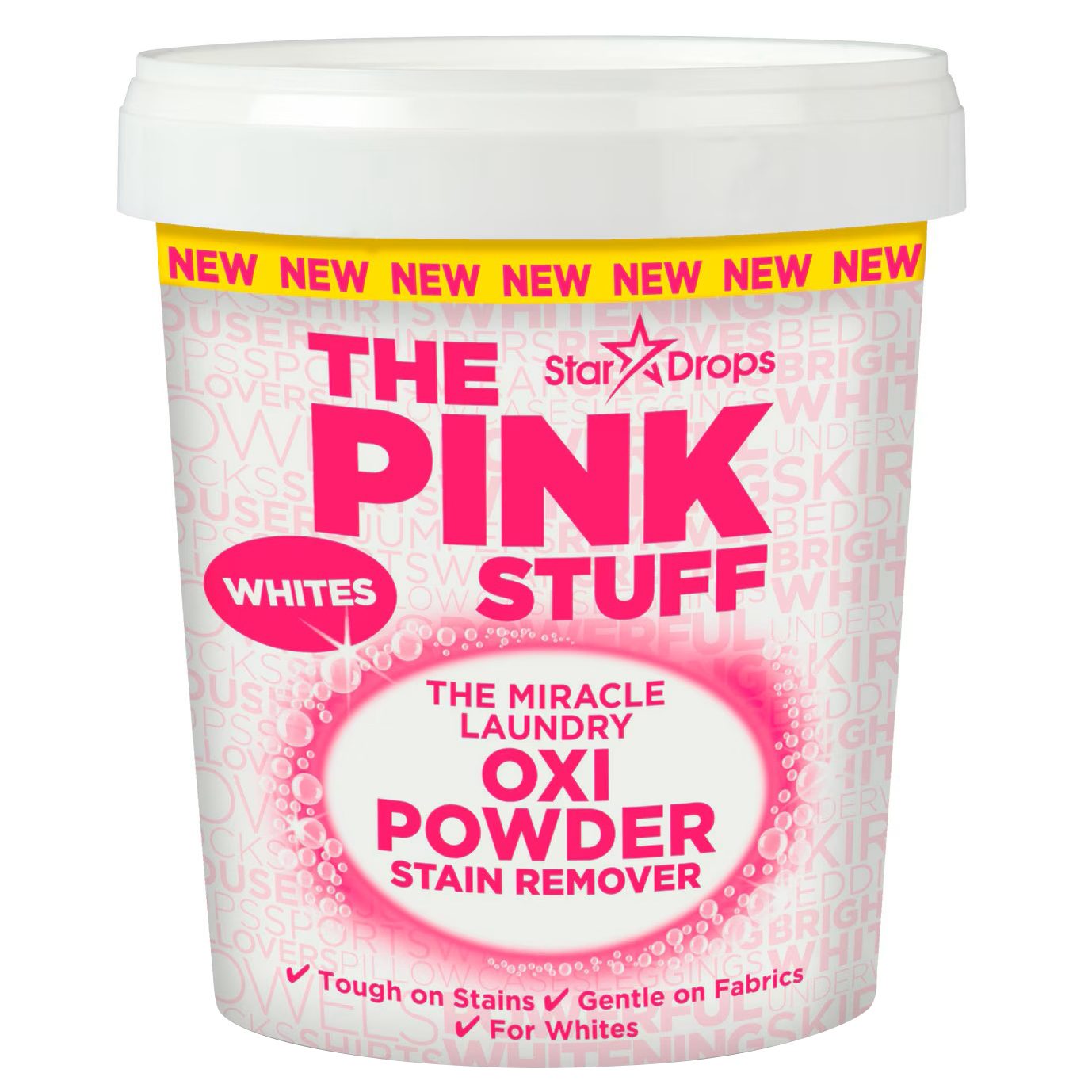 Detergenți și soluții de curățenie - The Pink Stuff Pete Pudra 1 kg White