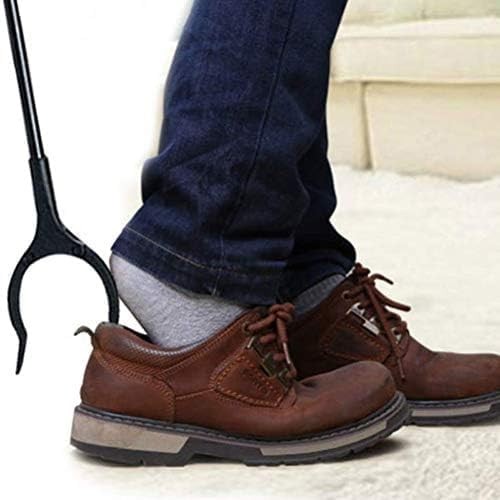 Cleste pentru Colectarea Deseurilor, Flippy, din Metal si Plastic, 60 cm, Fara Maini Murdare, Negru/Rosu [4]