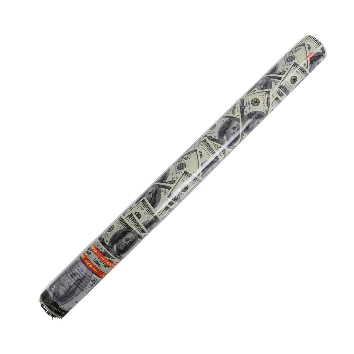 Tub de Confetti, Flippy, Money, 30x5 cm, Confetii Asortate Model Dolari, Eliberare prin Rasucire, Multicolor [6]