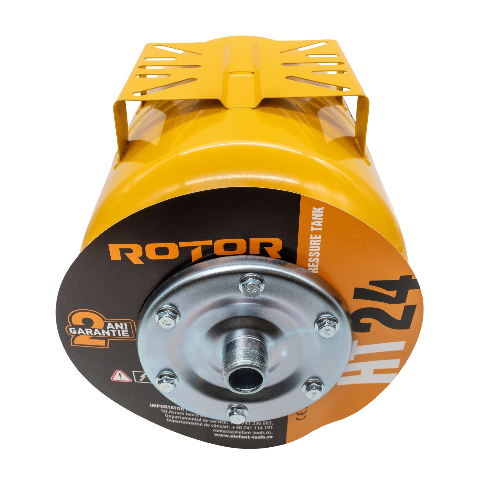 Vas expansiune orizontal pentru hidrofor, 24 l, ROTOR RVH-24 [1]