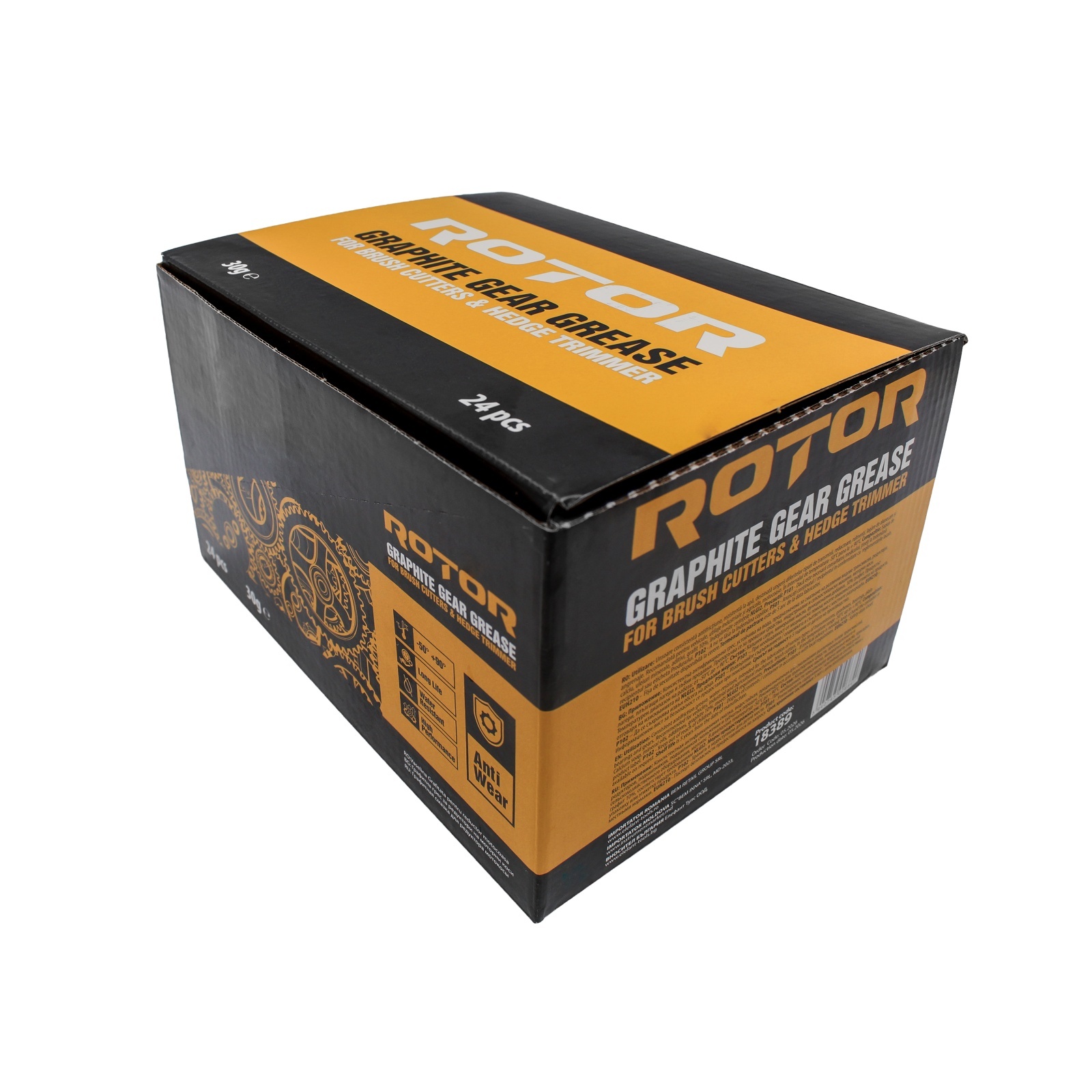 Vaselina grafitata pentru reductor motocoasa si foarfeca de gard viu ROTOR 30g, bax 24 bucati [4]