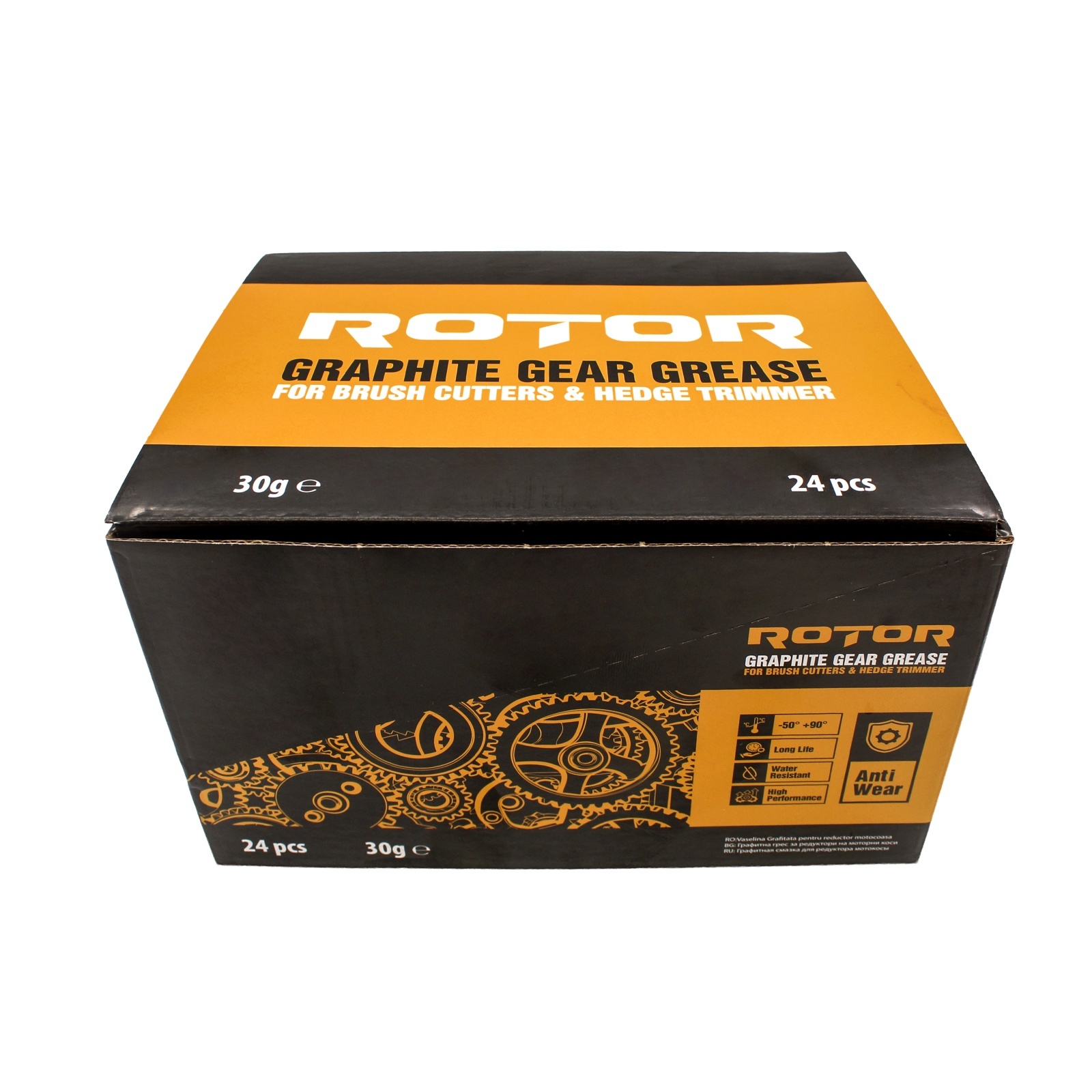 Vaselina grafitata pentru reductor motocoasa si foarfeca de gard viu ROTOR 30g, bax 24 bucati [5]