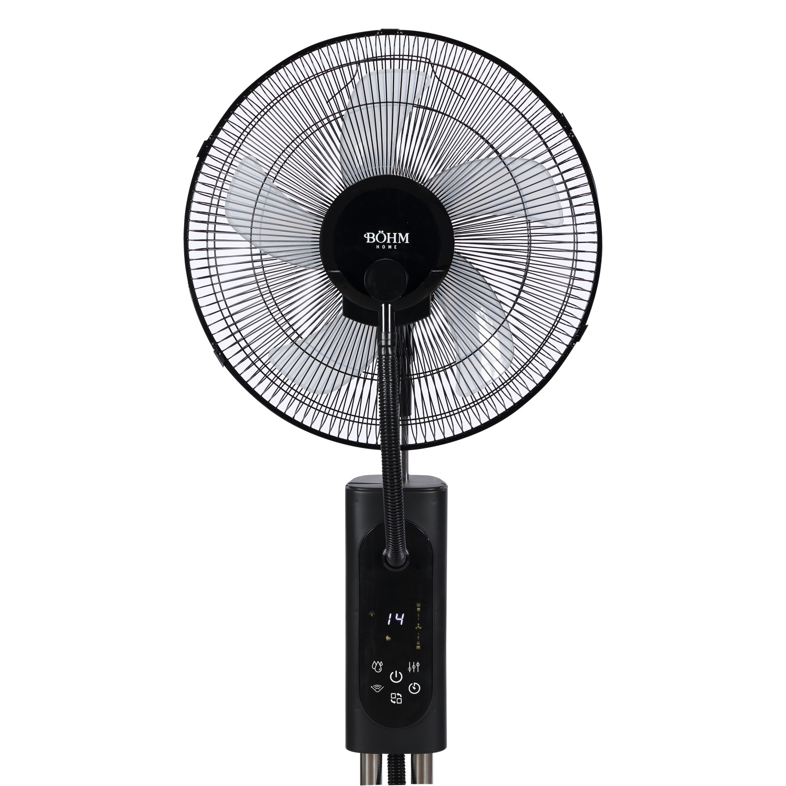 Ventilator cu pulverizare apa si umidificare 16" BoHM BME-01A, 70W, 3 trepte de viteza, 3 moduri ventilare [4]