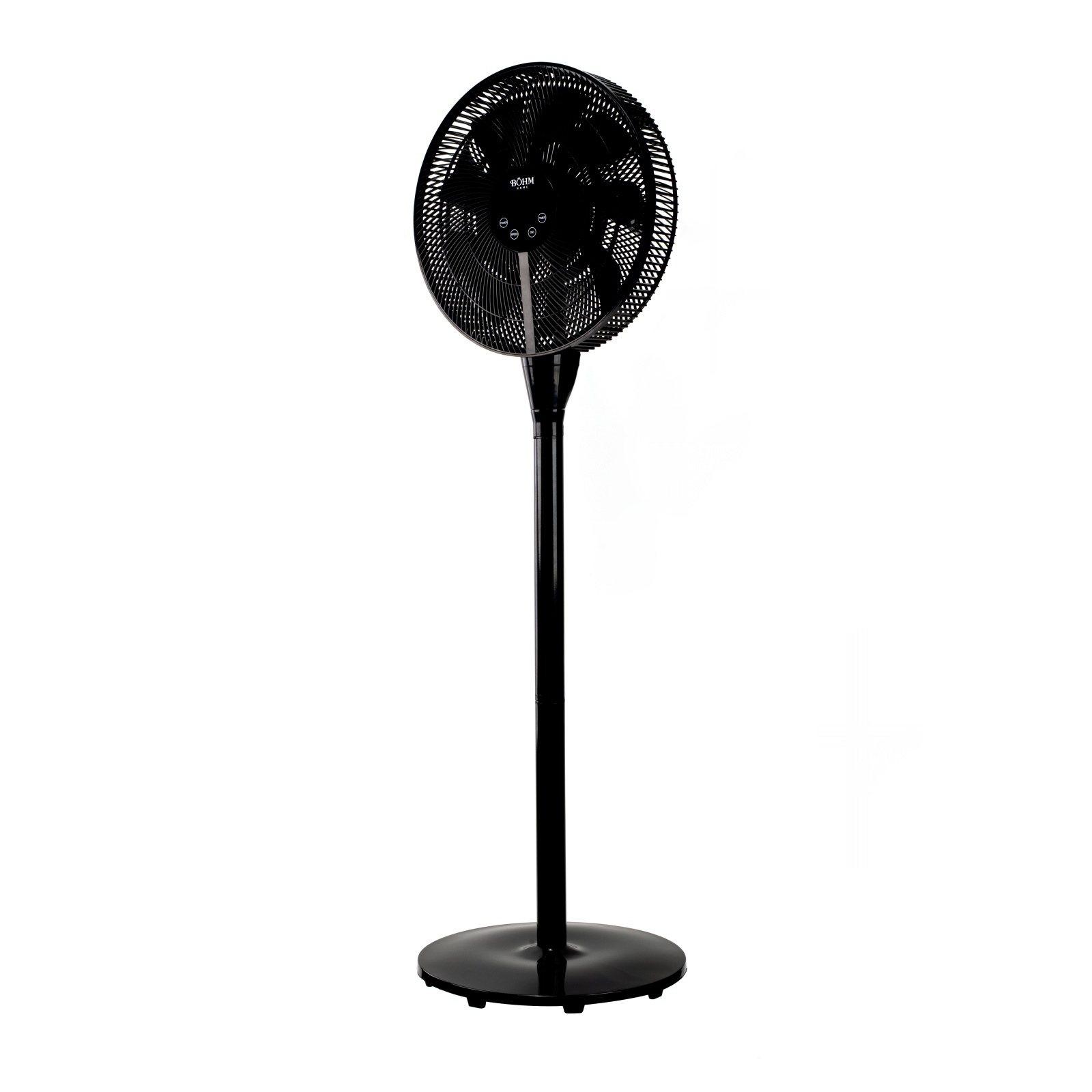 Casă și camping - Ventilator de Podea 16" BoHM BY2316 Numar viteze 8, 25W,Ecran LED, telecomanda