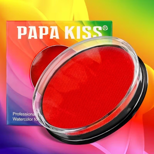 Vopsea pentru Fata si Corp, Flippy, cu Pigment Fosforescent, 30 g, Activare cu Apa, Rosu [2]