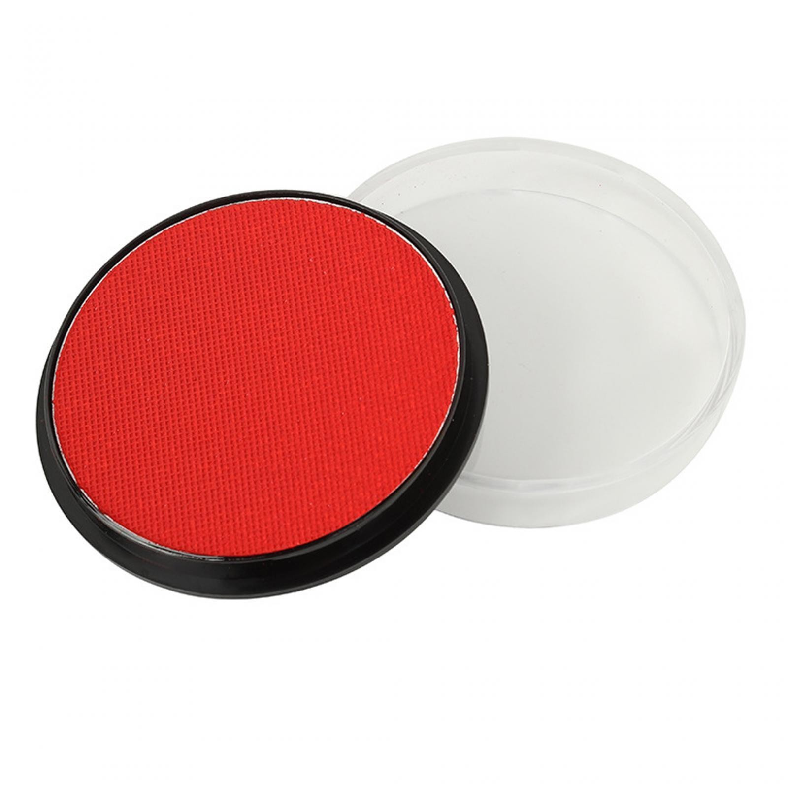 Sub 99 Lei - Vopsea pentru Fata si Corp, Flippy, cu Pigment Fosforescent, 30 g, Activare cu Apa, Rosu