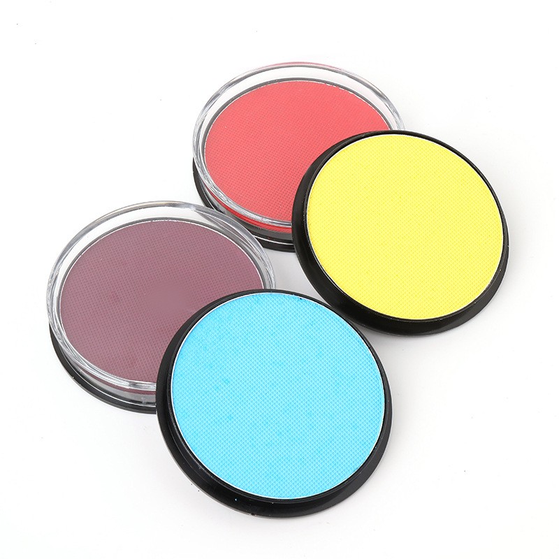 Vopsea pentru Fata si Corp, Flippy, cu Pigment Fosforescent, 30 g, Activare cu Apa, Visiniu [2]