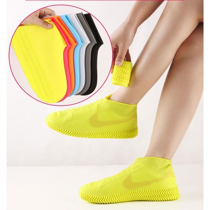Husa Incaltaminte, Flippy, Impermeabila, Antiderapanta, din Latex, 13 x 13 x 2 cm, Marime M 34-40 cm, Negru [1]