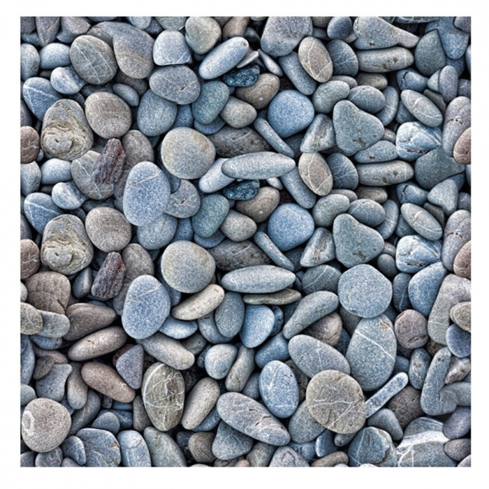 10 x Placi Tapet Autocolant 3D cu Imitatie de Pietre Mici, pentru Perete Bucatarie Sufragerie, Usor de Curatat, Rezistent la Apa, Autoadeziv, 30x30 cm, Gri [1]