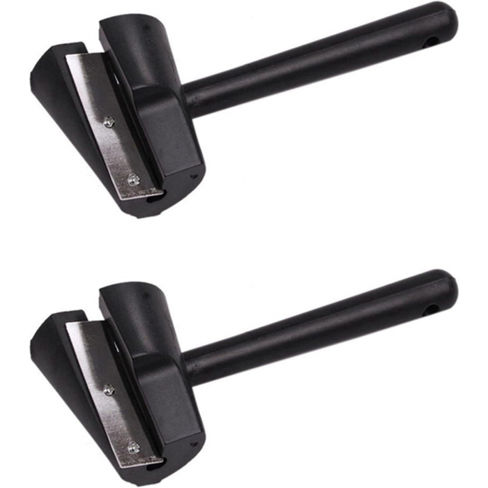 ! LICHIDARE DE STOC ! Accesoriu pentru Taiat in Forma de Spirala, Flippy, Multifunctional pentru Legume, Cutit pentru Spirale, 16x5.5 cm, Negru [6]