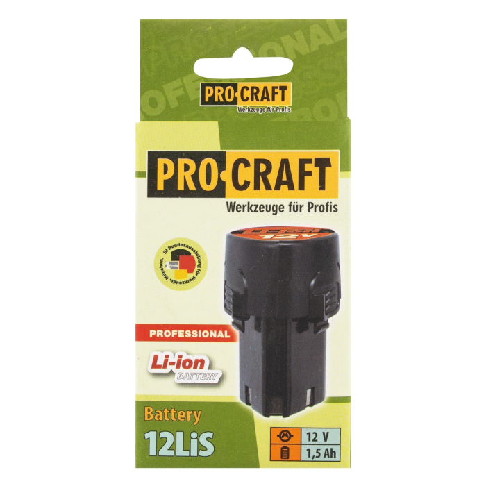 Acumulator Procraft PA12LiS , 12 V, 1.5 Ah [2]