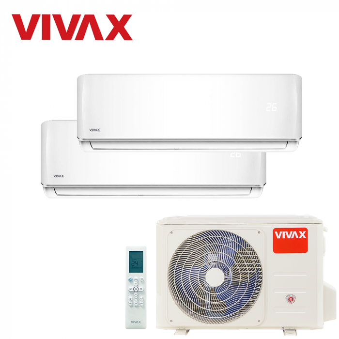 Aer Conditionat MULTISPLIT VIVAX ACP-18COFM50AERI / 2x ACP-09CH25AERI Dublu Split Inverter [1]