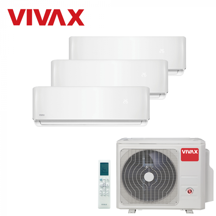 Aer Conditionat MULTISPLIT VIVAX ACP-21COFM60AERI / 3x ACP-09CH25AERI R32 Triplu Split Inverter [4]