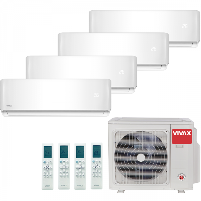 Aer Conditionat MULTISPLIT VIVAX ACP-28COFM82AERI / 3x ACP-09CH25AERI WHITE + ACP-12CH35AERI WHITE Inverter [5]