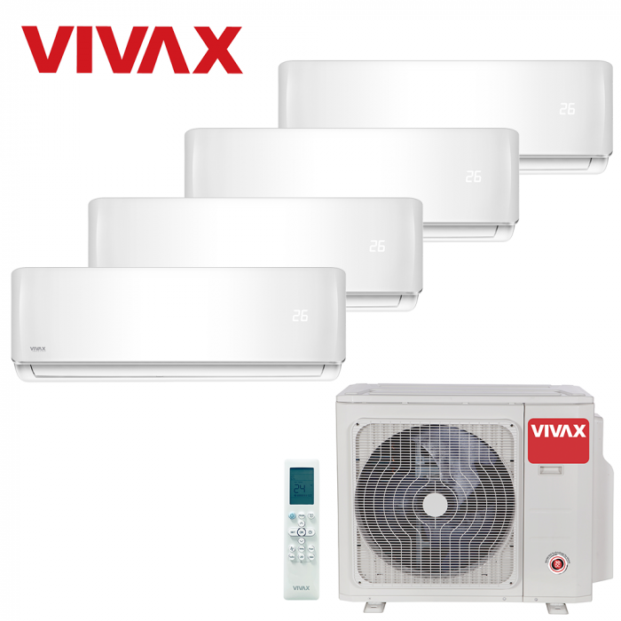 Aer Conditionat MULTISPLIT VIVAX ACP-28COFM82AERI / 3x ACP-09CH25AERI WHITE + ACP-12CH35AERI WHITE Inverter [4]
