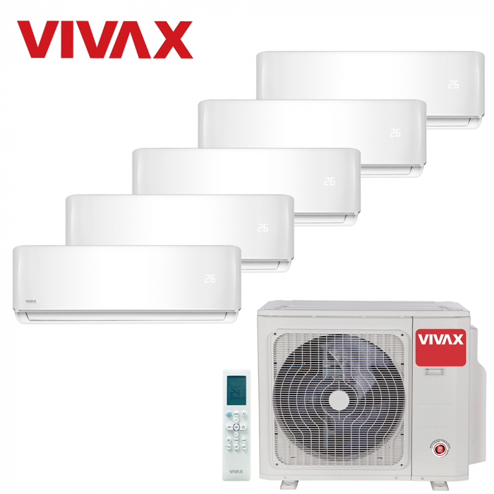 Aer Conditionat MULTISPLIT VIVAX ACP-42COFM123AERI / 4x ACP-09CH25AERI WHITE + ACP-12CH35AERI WHITE Inverter [4]