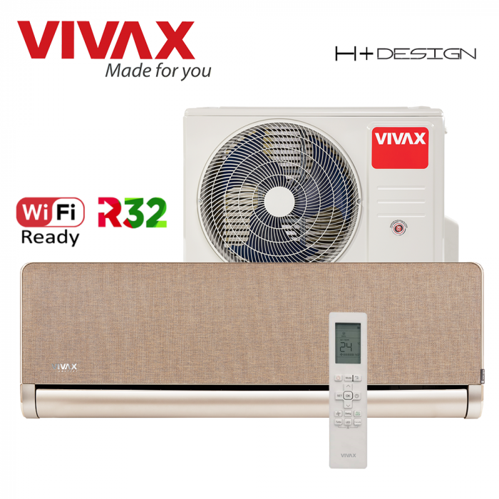 Aer Conditionat VIVAX H+Design ACP-18CH50AEHI+ Gold Wi-Fi Ready R32 Inverter 18000 BTU/h [3]