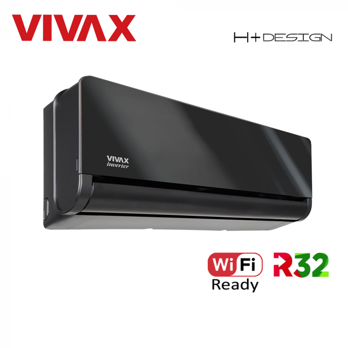 Aer Conditionat VIVAX H+Design ACP-18CH50AEHI+ Gray Mirror Wi-Fi Ready R32 Inverter 18000 BTU/h [4]