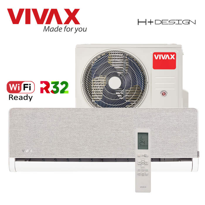 Aer Conditionat VIVAX H+Design ACP-18CH50AEHI+ Silver Wi-Fi Ready R32 Inverter 18000 BTU/h [3]