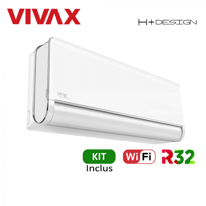 Aer Conditionat VIVAX H+Design ACP-18CH50AEHI+ White Wi-Fi Kit de instalare inclus R32 Inverter 18000 BTU/h [6]