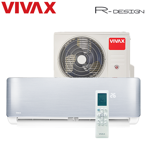 Aer Conditionat VIVAX R-Design ACP-09CH25AERI SILVER Wi-Fi Ready R32 Inverter 9000 BTU/h [4]