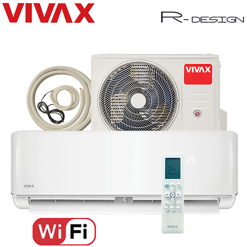 Aer Conditionat VIVAX R-Design ACP-09CH25AERI Wi-Fi Kit de instalare inclus R32 Inverter 9000 BTU/h [2]