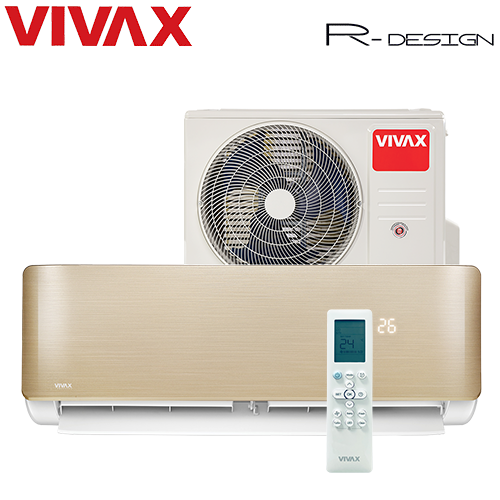 Aer Conditionat VIVAX R-Design ACP-12CH35AERI GOLD Wi-Fi Ready R32 Inverter 12000 BTU/h [3]